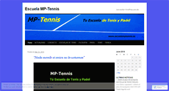 Desktop Screenshot of escuelamptennisypadel.wordpress.com