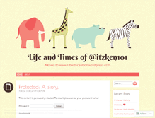 Tablet Screenshot of itzken101.wordpress.com