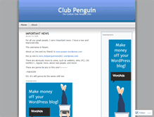 Tablet Screenshot of clubpenguin888.wordpress.com