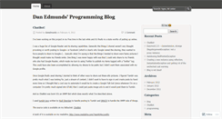 Desktop Screenshot of danedmunds.wordpress.com
