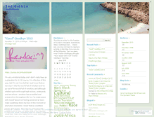Tablet Screenshot of indigoblu.wordpress.com