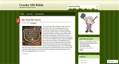 Desktop Screenshot of crankyoldbiddy.wordpress.com