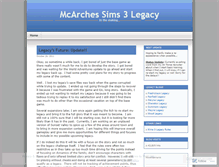 Tablet Screenshot of mcarches.wordpress.com