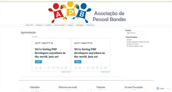 Desktop Screenshot of apbandes.wordpress.com
