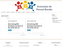 Tablet Screenshot of apbandes.wordpress.com