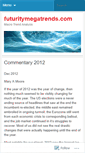 Mobile Screenshot of futuretrendsblog.wordpress.com