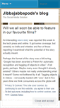 Mobile Screenshot of jibbajabbapods.wordpress.com