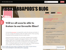 Tablet Screenshot of jibbajabbapods.wordpress.com