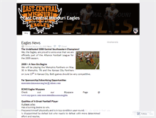 Tablet Screenshot of ecmoeagles.wordpress.com