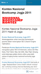 Mobile Screenshot of nasionalbootcampkontes.wordpress.com