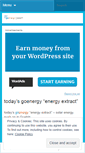 Mobile Screenshot of goenergyca.wordpress.com