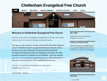 Tablet Screenshot of cheltfreechurch.wordpress.com