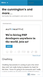 Mobile Screenshot of bcunnington.wordpress.com