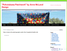 Tablet Screenshot of annemcleod.wordpress.com