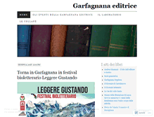 Tablet Screenshot of garfagnanaeditrice.wordpress.com