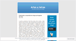 Desktop Screenshot of lusogoanus.wordpress.com