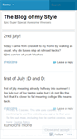 Mobile Screenshot of ilikemystyle.wordpress.com