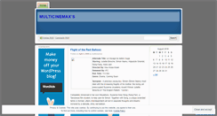 Desktop Screenshot of multicinemax.wordpress.com