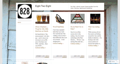 Desktop Screenshot of eighttwoeight.wordpress.com