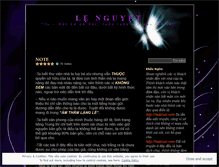 Tablet Screenshot of nguyetle.wordpress.com