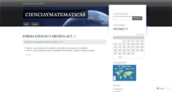 Desktop Screenshot of cienciaymatematicas.wordpress.com