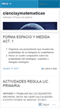Mobile Screenshot of cienciaymatematicas.wordpress.com