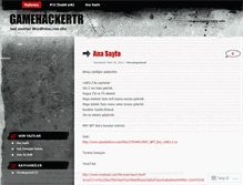 Tablet Screenshot of gamehackertr.wordpress.com