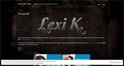Desktop Screenshot of ak84photo.wordpress.com