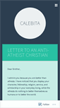 Mobile Screenshot of calebita.wordpress.com