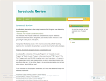 Tablet Screenshot of investoolsreview.wordpress.com