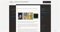 Desktop Screenshot of anightthere.wordpress.com