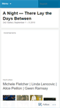 Mobile Screenshot of anightthere.wordpress.com