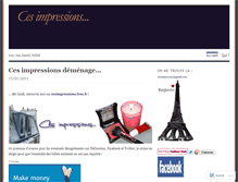 Tablet Screenshot of cesimpressions.wordpress.com