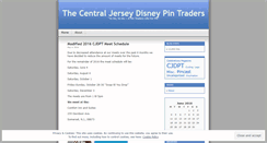 Desktop Screenshot of disneypintrader.wordpress.com