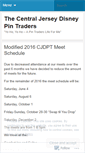 Mobile Screenshot of disneypintrader.wordpress.com