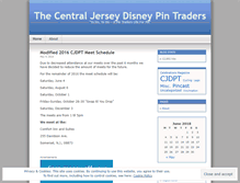 Tablet Screenshot of disneypintrader.wordpress.com