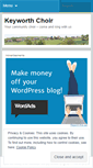 Mobile Screenshot of keyworthchoir.wordpress.com