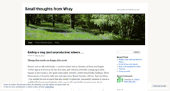 Desktop Screenshot of dunromin.wordpress.com
