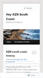 Mobile Screenshot of hibuscuscoast.wordpress.com