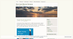 Desktop Screenshot of newlifehousechurch.wordpress.com
