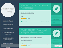 Tablet Screenshot of literaturaadamar.wordpress.com