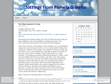 Tablet Screenshot of pameladmello.wordpress.com