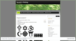 Desktop Screenshot of facartesnewmedia.wordpress.com