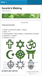 Mobile Screenshot of facartesnewmedia.wordpress.com