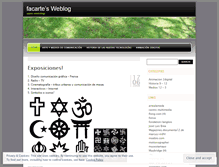 Tablet Screenshot of facartesnewmedia.wordpress.com