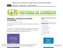 Tablet Screenshot of historiasdecorredor.wordpress.com