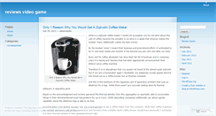 Desktop Screenshot of gamevideoreviews.wordpress.com