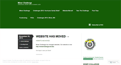 Desktop Screenshot of minerchallenge.wordpress.com