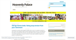 Desktop Screenshot of heavenlypalace.wordpress.com