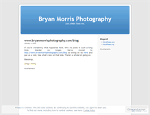 Tablet Screenshot of bryanmorrisphotography.wordpress.com